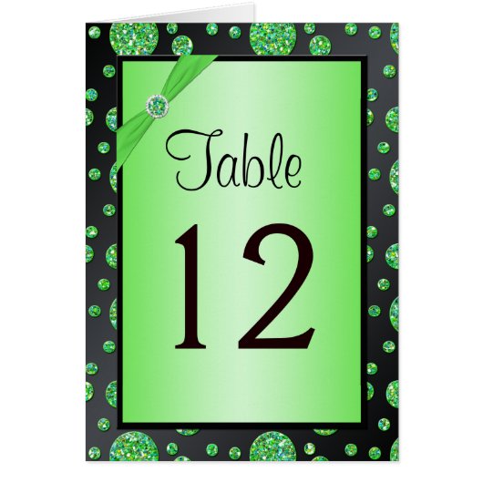 Noir et carte scintillante de nombre de Tableau de (Devant)