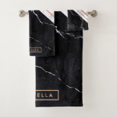 Noir et Marbre blanc (En situation)