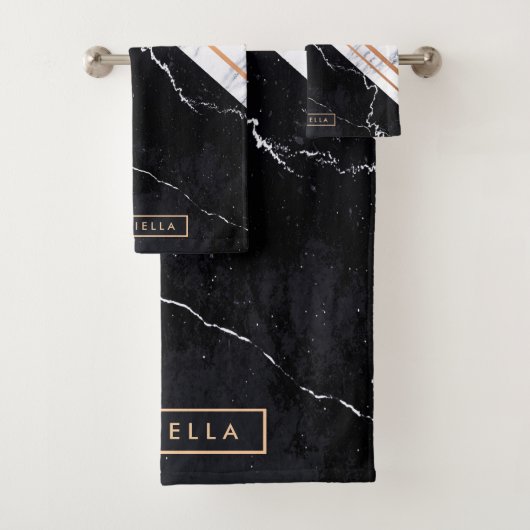 Noir et Marbre blanc (En situation)