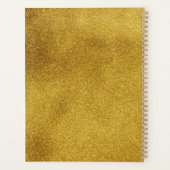 Noir et or Bonne année (Dos)