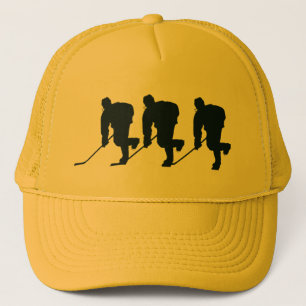 Noir et or de tour de casquette
