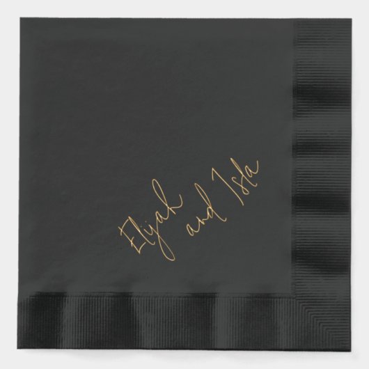 Noir et or minimes simples (Recto)