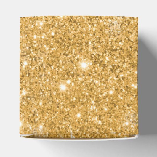 Noir et or Personnalisé Ballotins d'anniversaire (Haut)