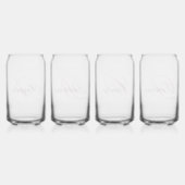 Noir et rose Fancy Monogramme (Dos)