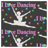 NOIR ET ROSE J'ADORE LE TISSU DANSER (Fermer)