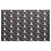NOIR ET ROSE J'ADORE LE TISSU DANSER (Fat Quarter)