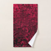 Noir et Rouge (Serviette à main)