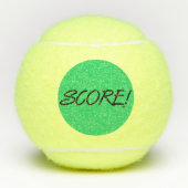 Noir et vert Pénn balles de tennis (Devant)