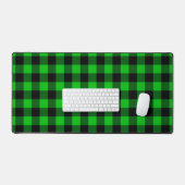 Noir et vert vérifié (Clavier et souris)