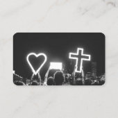 Noir ÉTERNEL de la taille | de carte de visite de (Dos)