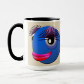 Noir fait sur commande 15 tasse des poissons 98 de (Gauche)