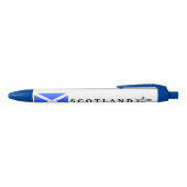 Noir Fleur de stylo de drapeau de chardon de l'Ecosse (Haut)