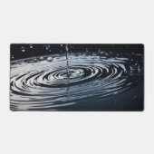 noir foncé goutte d'eau gouttes réflexions (Recto)