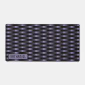 Noir foncé violet noir acier inoxydable industriel (Recto)