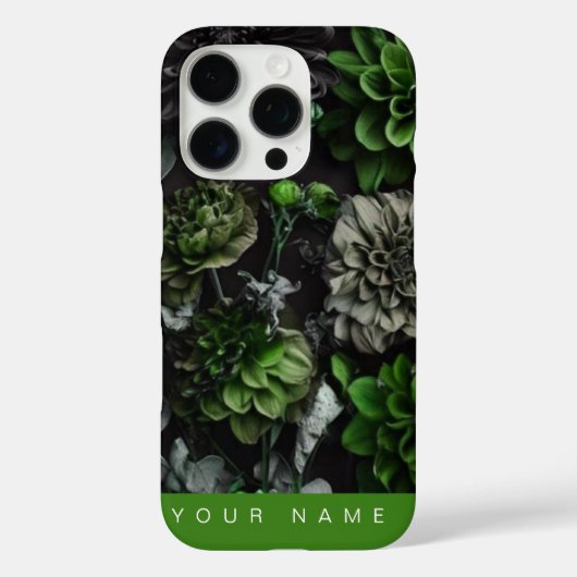 Noir Garden Green Case-Mate iPhone Case (Achterkant)
