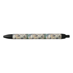 Noir Grand stylo de hibou à cornes