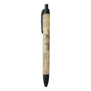 Noir Grand Stylo vieux journal !