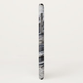 Noir, gris, l'abrégé sur blanc a peint le coque (Dos/Gauche)