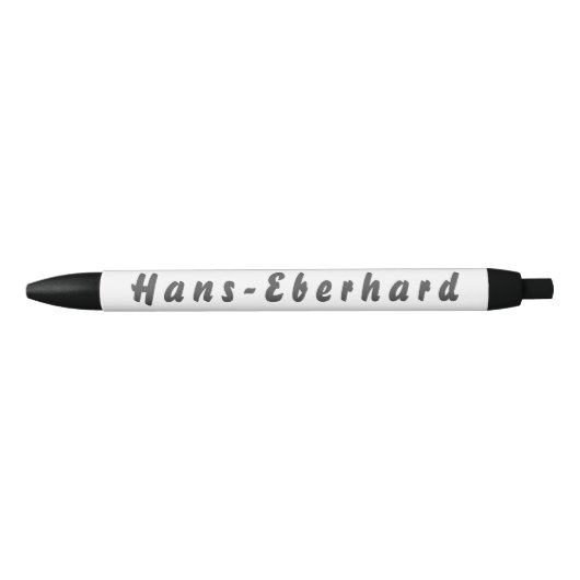 Noir Hans-Eberhard stylo à bille (Devant)