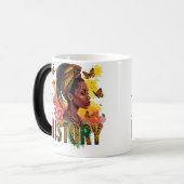 Noir Histoire Conception de Mugs & Tasses (Devant gauche)