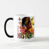 Noir Histoire Conception de Mugs & Tasses (Gauche)