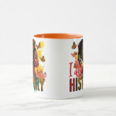 Noir Histoire Conception de Mugs & Tasses (Centre)