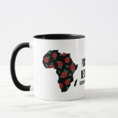 Noir Histoire Mois Café Mug Pour Cadeau Personnali (Gauche)
