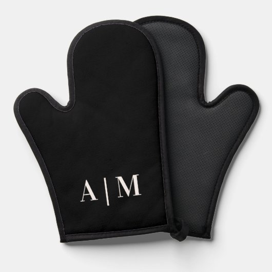 Noir initial minimal (Recto/Verso)