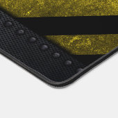 Noir Jaune Danger Stripes Ingénieur de constructio (Coin)