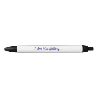 Noir Je suis un stylo de manifestation