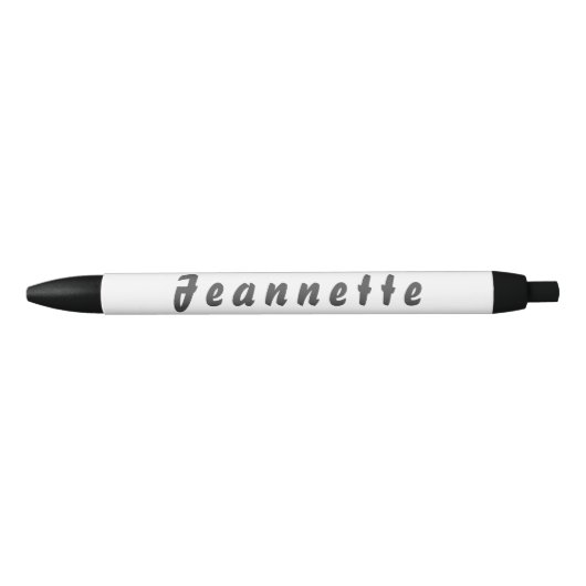 Noir Jeannette stylo à bille (Devant)