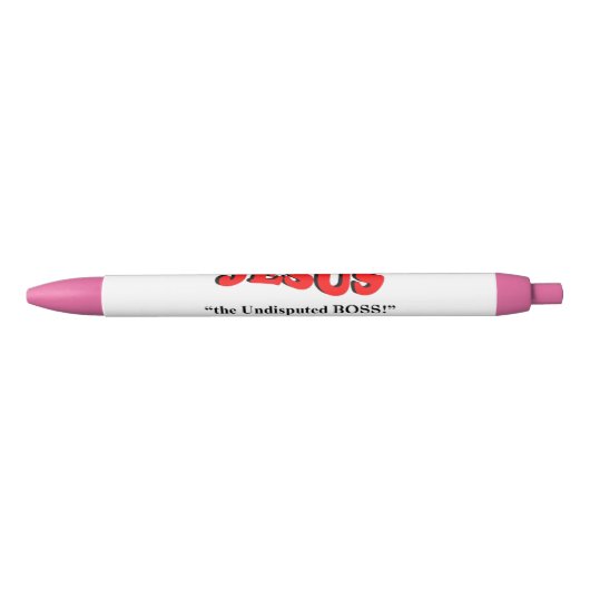 Noir JÉSUS le stylo stylo incontesté (Devant)