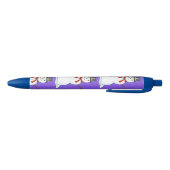 Noir Joyeux Stylo de Noël Snowman (Bas)