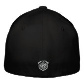 Noir Killosopher Vêtements Casquette Flexfit (Dos)