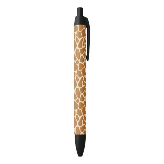 Noir La girafe repère le stylo (Bas (Vertical))