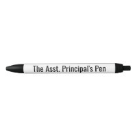 Le Stylo de l'Asst Principal amusant Asst Principa