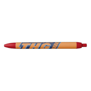 Noir Le stylo d'hockey