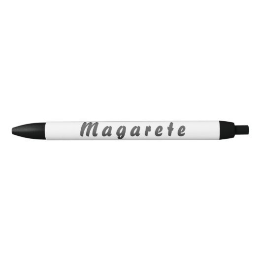 Noir Magarete stylo (Devant)