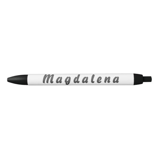 Noir Magdalena stylo à bille (Devant)