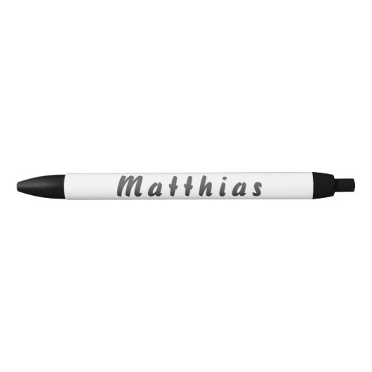 Noir Matthias stylo (Devant)