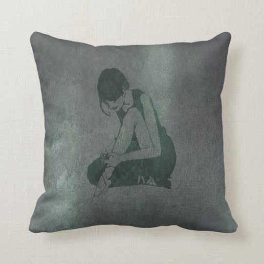 Noir métallique sale turquoise de frein de coussin