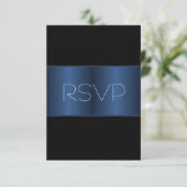 Noir métallisé bleu RSVP (Debout devant)