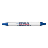 Noir Minnesota un stylo à icône américain (Devant)