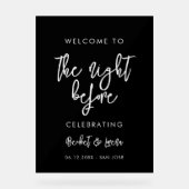 Noir moderne contemporain La nuit avant l'accueil (Recto)