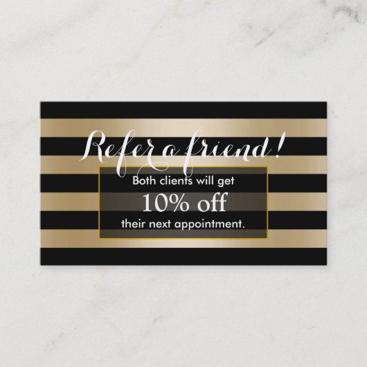 Noir moderne de la carte | de référence et rayures (Devant)