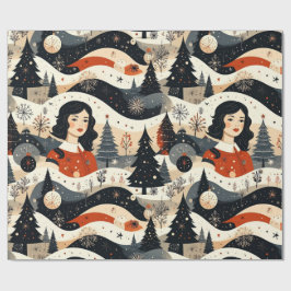 Noir Noël Cadeaupapier