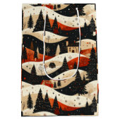 Noir Noël - House Medium Cadeauzakje (Achterkant)