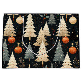 Noir Noël tree Groot Cadeauzakje