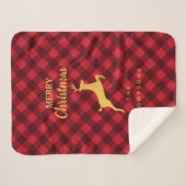 Noir Noir Noir Noir Noir Noir Cerf Plaid (Devant (Horizontal))