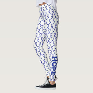 Noir Noir Sensibilisation Ruban Art Leggings perso